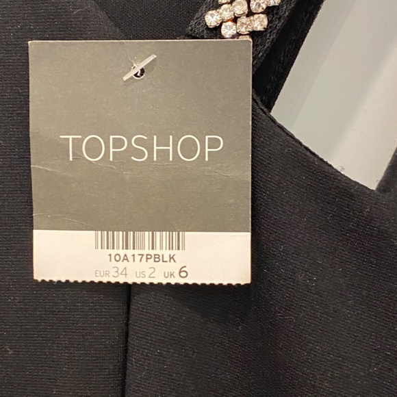 Stunning Top Shop Dress with rhinestones - 2 - New with tags - Picture 3 of 5